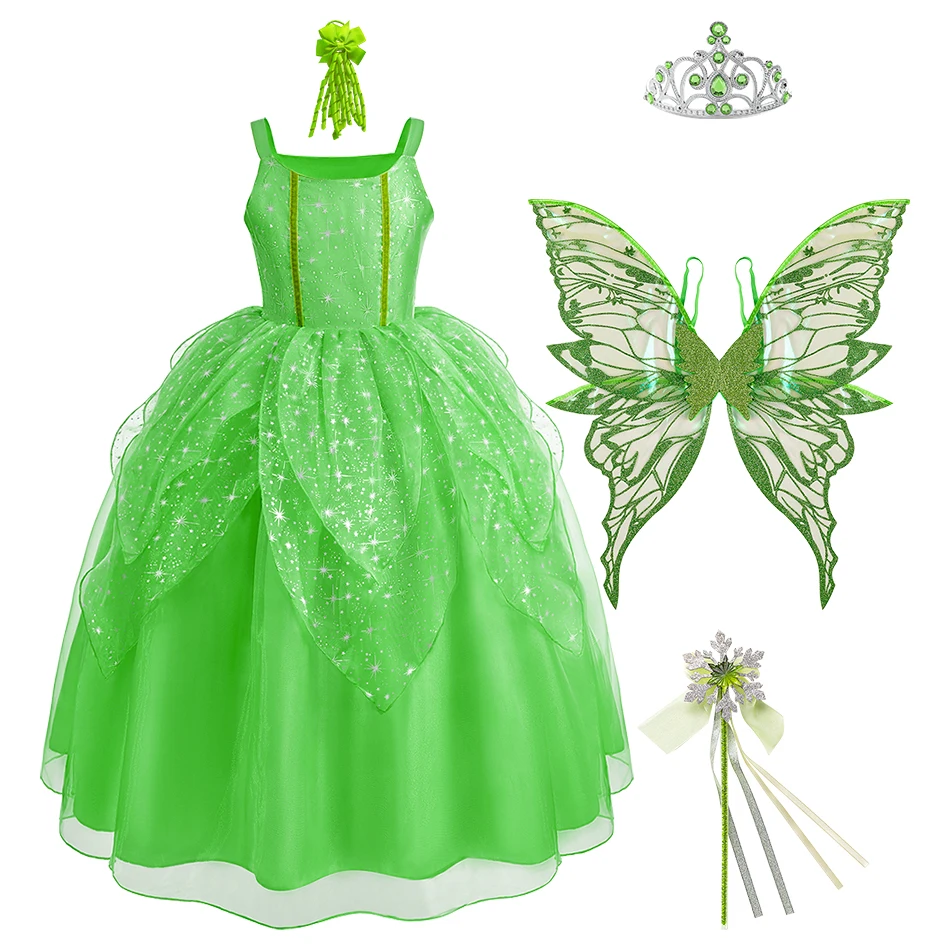 Baby Girl Fairy Princess Dress Sets Girls Birthday Party Dresses Clothes Kids Christmas Gift Child Elf Cosplay Ball Gown Costume
Baby Girl Fairy Princess Dress Sets Girls Birthday Party Dresses Clothes Kids Christmas Gift Child Elf Cosplay Ball Gown Costume