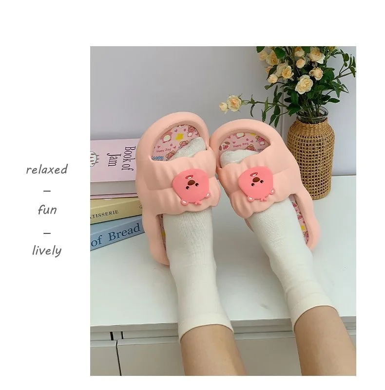 Cute beaver slippers female summer wear Internet celebrity soft bottom home non-slip deodorant indoor word cool slippers
Cute beaver slippers female summer wear Internet celebrity soft bottom home non-slip deodorant indoor word cool slippers
