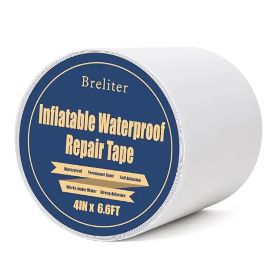 Inflatable Waterproof Repair Tape - Waterproof TPU Patch Repair Kit, Sealing Repair Tape for Air Mattress, Bounce House, Inflat
Inflatable Waterproof Repair Tape - Waterproof TPU Patch Repair Kit, Sealing Repair Tape for Air Mattress, Bounce House, Inflat