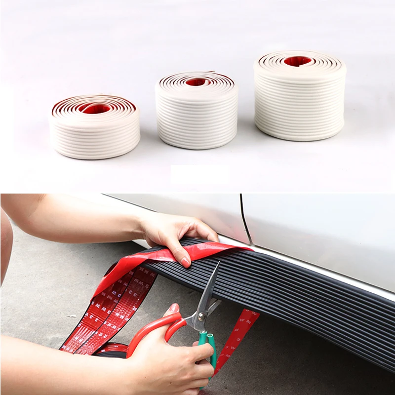 5/7/10cm*1/2/4M Car Side Skirts Extensions Splitters Body Apron Lip Car Trim Bumper Cover For Scratch Protection Accessories
5/7/10cm*1/2/4M Car Side Skirts Extensions Splitters Body Apron Lip Car Trim Bumper Cover For Scratch Protection Accessories