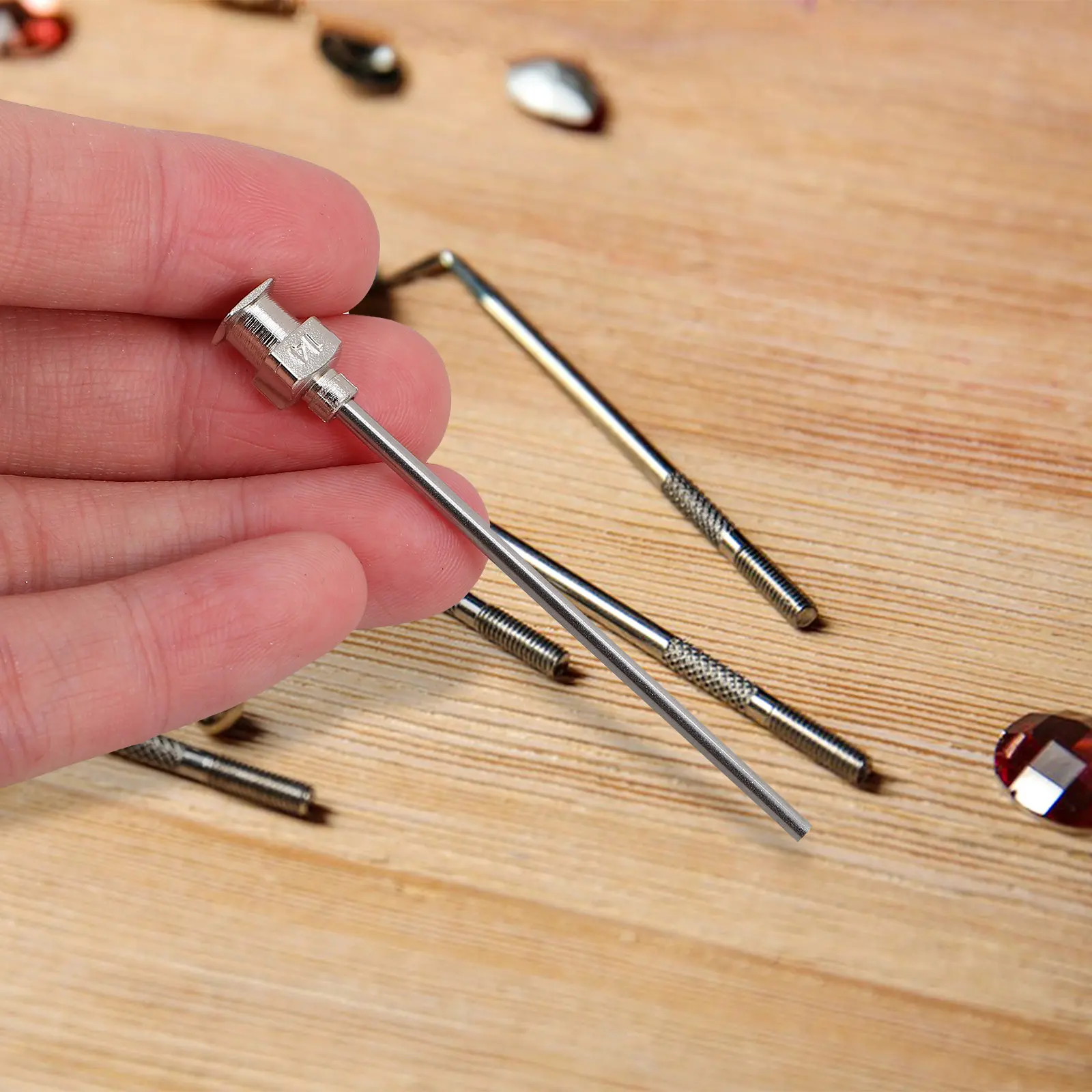 16Pcs Stainless Steel Dispensing Needle Tips Kit Flat Tip Design Clog-Resistant for Laboratory Electronic Assembly Handicrafts
16Pcs Stainless Steel Dispensing Needle Tips Kit Flat Tip Design Clog-Resistant for Laboratory Electronic Assembly Handicrafts