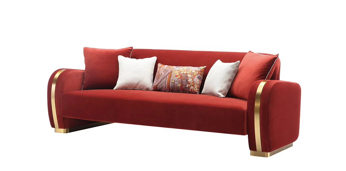 High Quality Luxury Living Room Sofa Set Stainless Steel Lounge Chair Velvet Couch for Home Hotel
High Quality Luxury Living Room Sofa Set Stainless Steel Lounge Chair Velvet Couch for Home Hotel