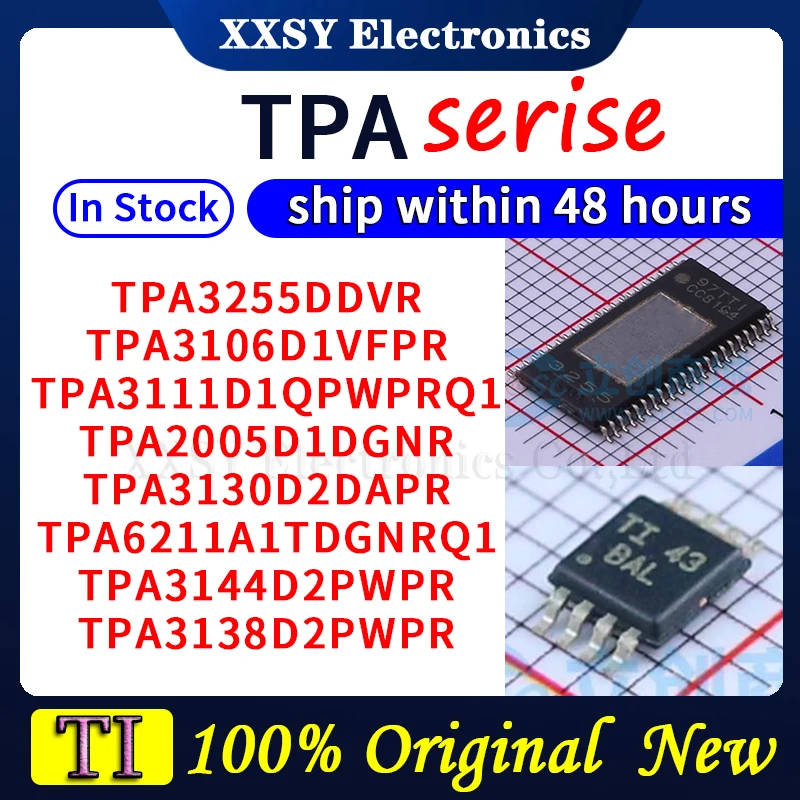 TPA3255DDVR TPA3106D1VFPR TPA3111D1QPWPRQ1 TPA2005D1DGNR TPA3130D2DAPR TPA6211A1TDGNRQ1 TPA3144D2PWPR TPA3138D2PWPR В наличии Новый
TPA3255DDVR TPA3106D1VFPR TPA3111D1QPWPRQ1 TPA2005D1DGNR TPA3130D2DAPR TPA6211A1TDGNRQ1 TPA3144D2PWPR TPA3138D2PWPR В наличии Новый