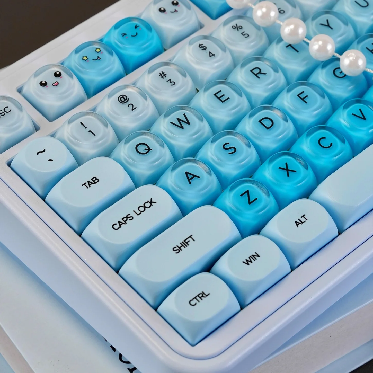 Blueberry, Semi Transparent Double-layer HOM Keycap PBT 131 Keys, 60/84/98/108MX Switch Gaming Mechanical Keyboard
Blueberry, Semi Transparent Double-layer HOM Keycap PBT 131 Keys, 60/84/98/108MX Switch Gaming Mechanical Keyboard