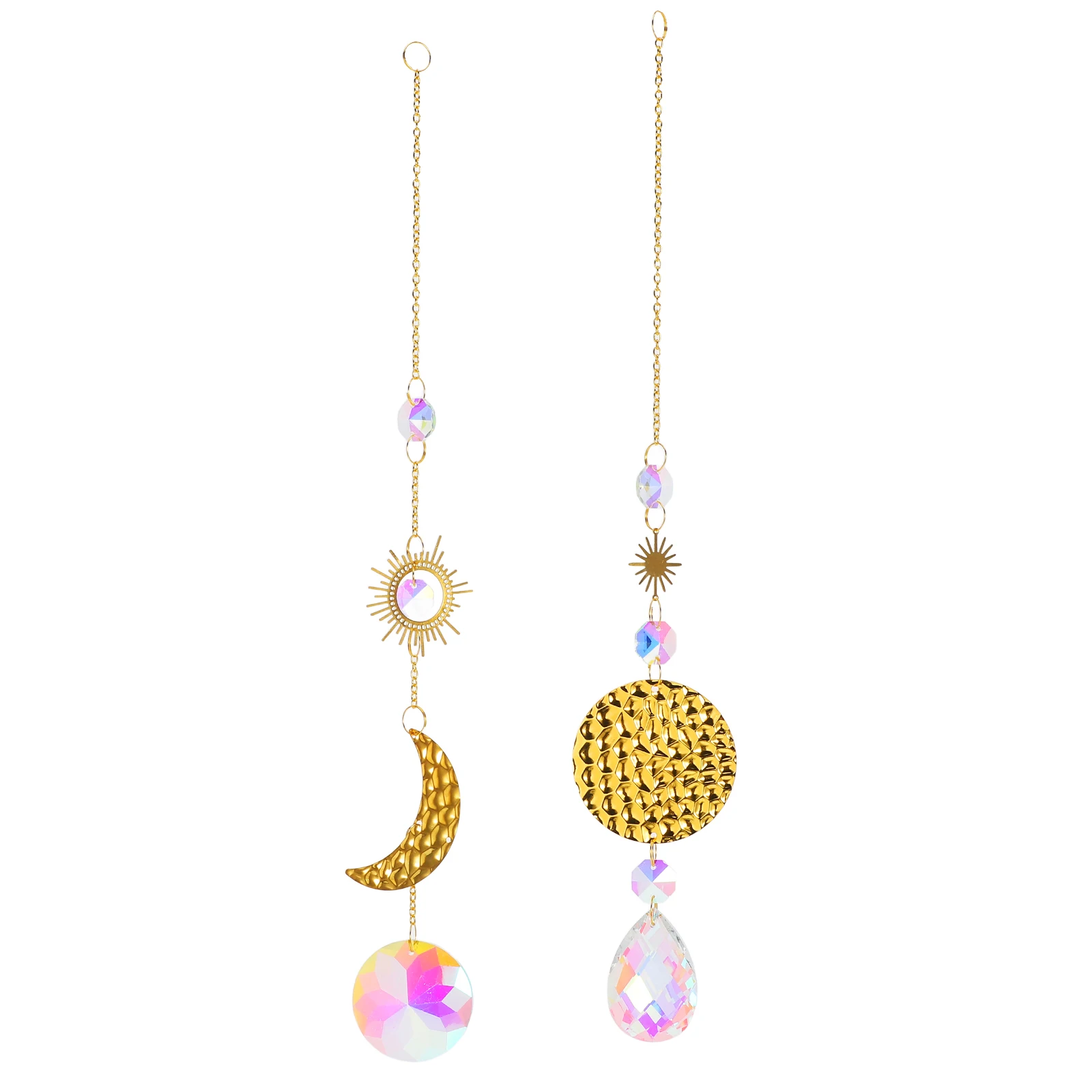 2pcs Elegant Hanging Crystal Sun Catchers Transparent Pendants For Window Office Home Decor Boho Style Serene
2pcs Elegant Hanging Crystal Sun Catchers Transparent Pendants For Window Office Home Decor Boho Style Serene