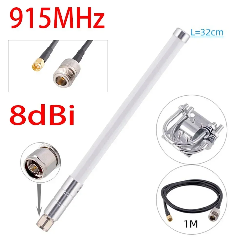 Антенна 8 дБи 915 МГц для точки доступа Helium RAK HNT Miner, разъем 868 МГц, комплект уличной водонепроницаемой антенны из стекловолокна
Антенна 8 дБи 915 МГц для точки доступа Helium RAK HNT Miner, разъем 868 МГц, комплект уличной водонепроницаемой антенны из стекловолокна