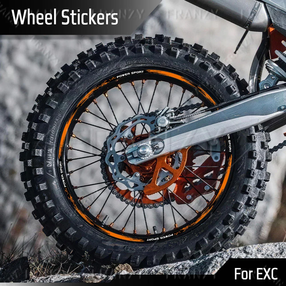 Motorcycle Wheel Sticker Rim Decal Reflective Hub Stripe Tape For KTM EXC-F EXC 125 200 250 300 350 400 450 500 525 530
Motorcycle Wheel Sticker Rim Decal Reflective Hub Stripe Tape For KTM EXC-F EXC 125 200 250 300 350 400 450 500 525 530