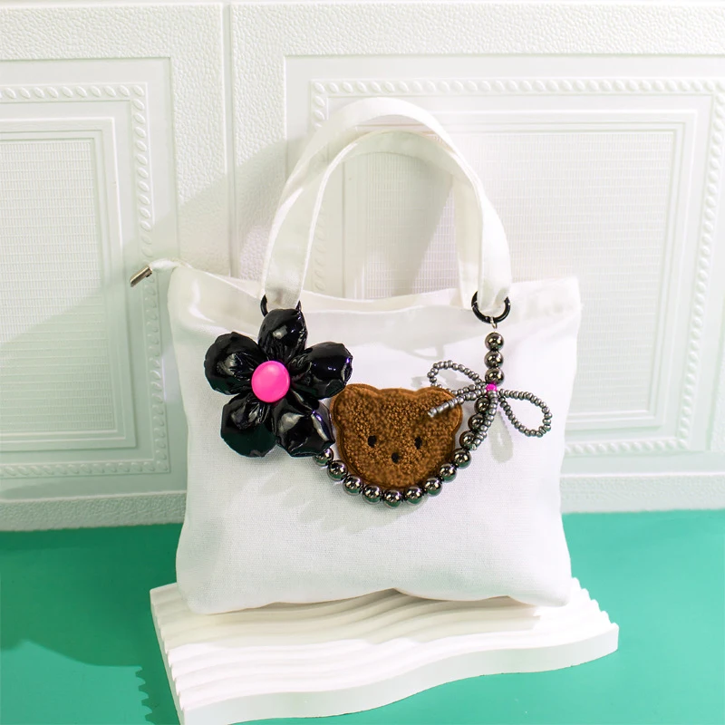 Fashion Sweet Cool Flower Bowknot Lanyard Handbag Backpack Decorative Chain For Women Bag Pendant Accessories
Fashion Sweet Cool Flower Bowknot Lanyard Handbag Backpack Decorative Chain For Women Bag Pendant Accessories