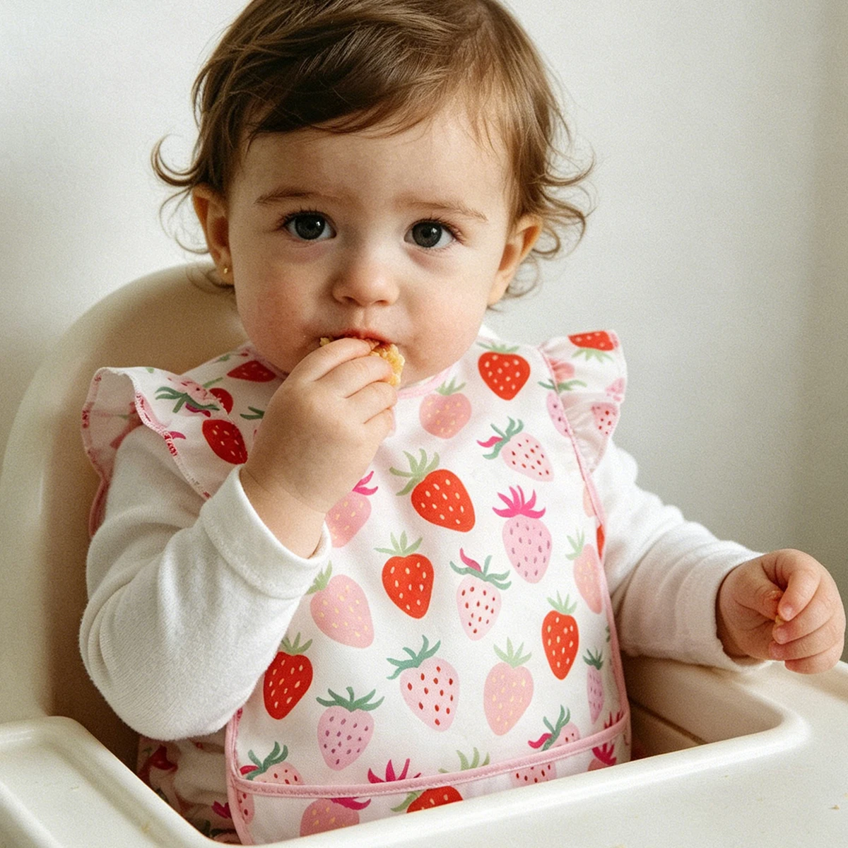 Elinfant 1 Pc Baby Bib For Eating Waterproof Reusable Wipeable Toddler Bibs with Catch-All Pocket Feeding Bibs for Girls & Boys
Elinfant 1 Pc Baby Bib For Eating Waterproof Reusable Wipeable Toddler Bibs with Catch-All Pocket Feeding Bibs for Girls & Boys