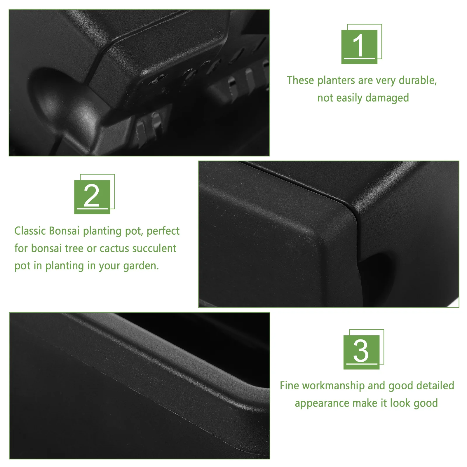 4Pcs Plastic Window Box Planters Durable Rectangular Planter Pots with Tray Drainage for Outdoor Indoor Plants
4Pcs Plastic Window Box Planters Durable Rectangular Planter Pots with Tray Drainage for Outdoor Indoor Plants