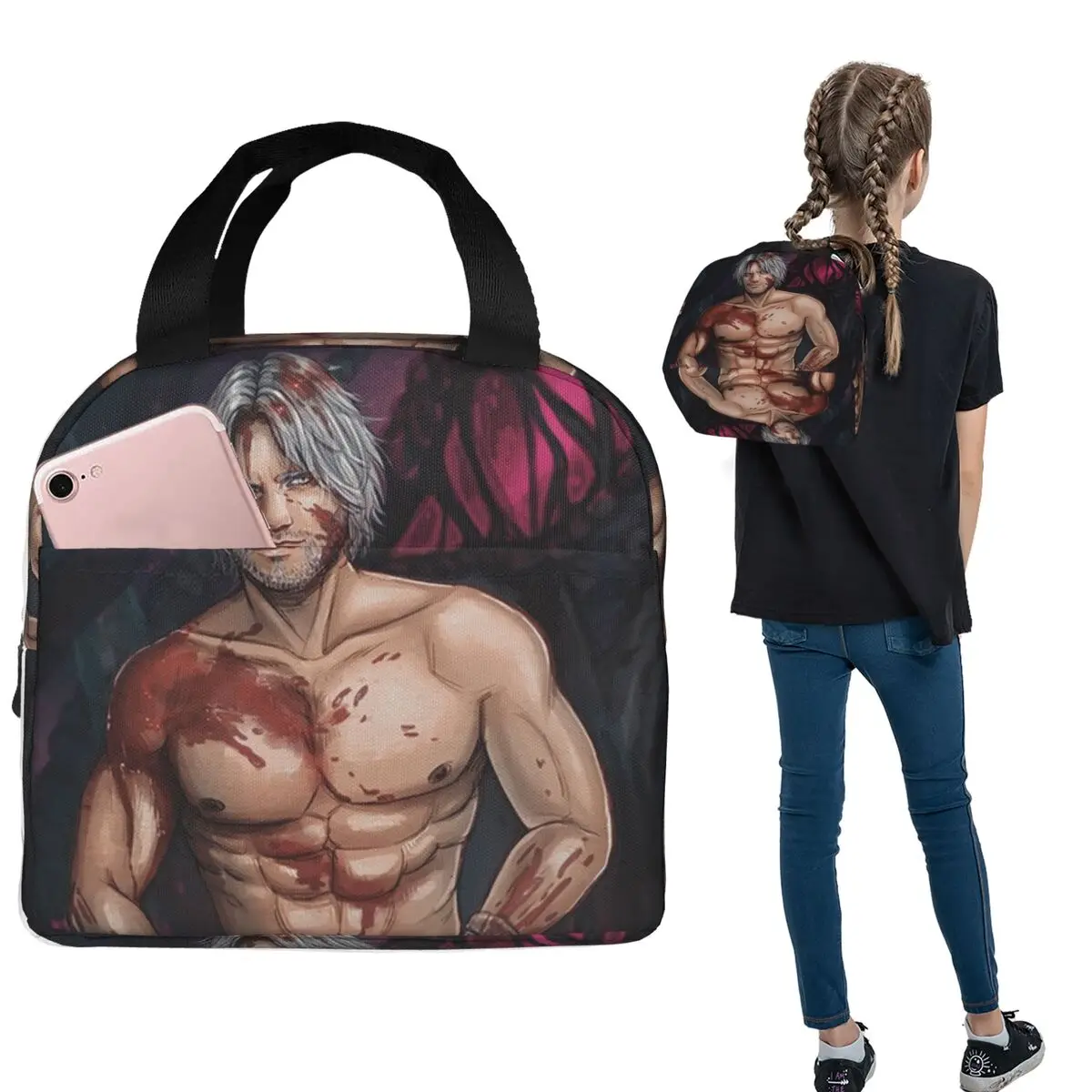 Dante Devil May Cry 5 Classic Insulated Lunch Bag for Women Children Leakproof Food Boxes Thermal Lunch Box Tote
Dante Devil May Cry 5 Classic Insulated Lunch Bag for Women Children Leakproof Food Boxes Thermal Lunch Box Tote