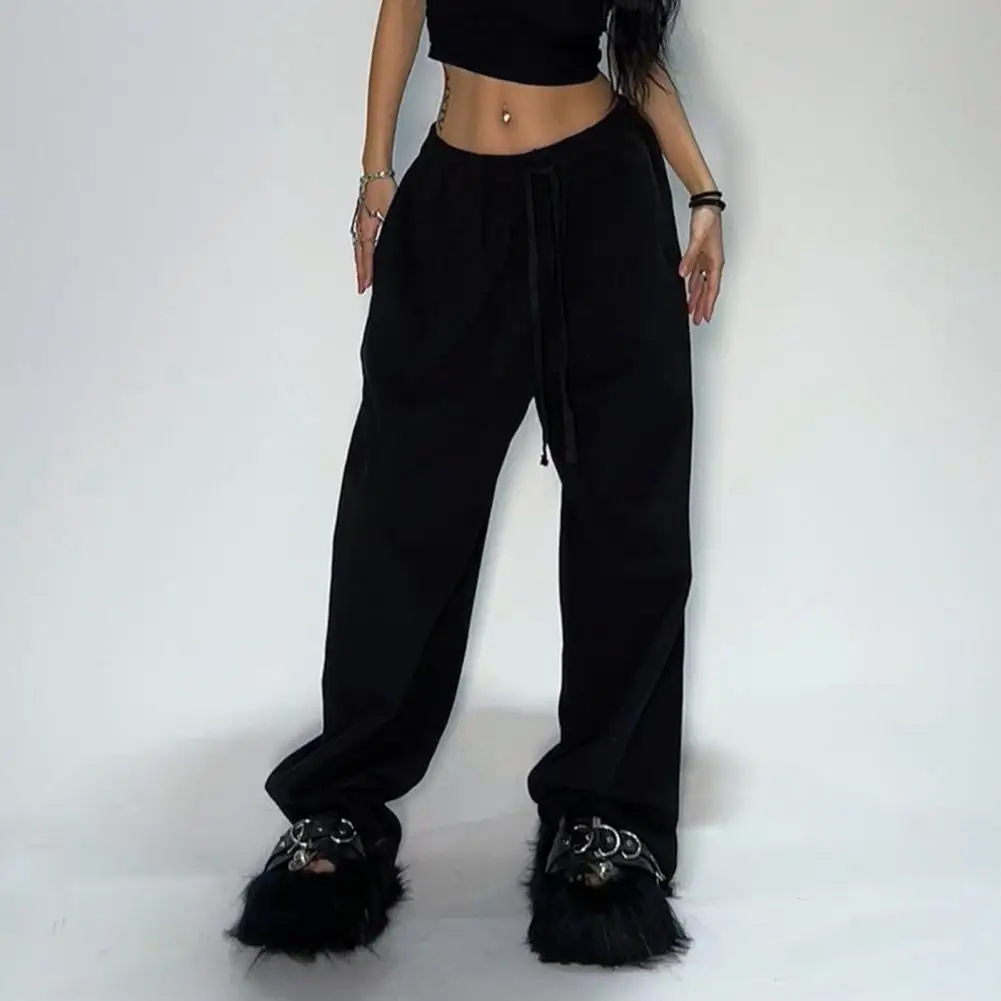 Breathable Sportswear Bottoms Versatile Women's Sport Pants with Adjustable Drawstring Waist for Hop Dance Loose Fit Solid Color
Breathable Sportswear Bottoms Versatile Women's Sport Pants with Adjustable Drawstring Waist for Hop Dance Loose Fit Solid Color