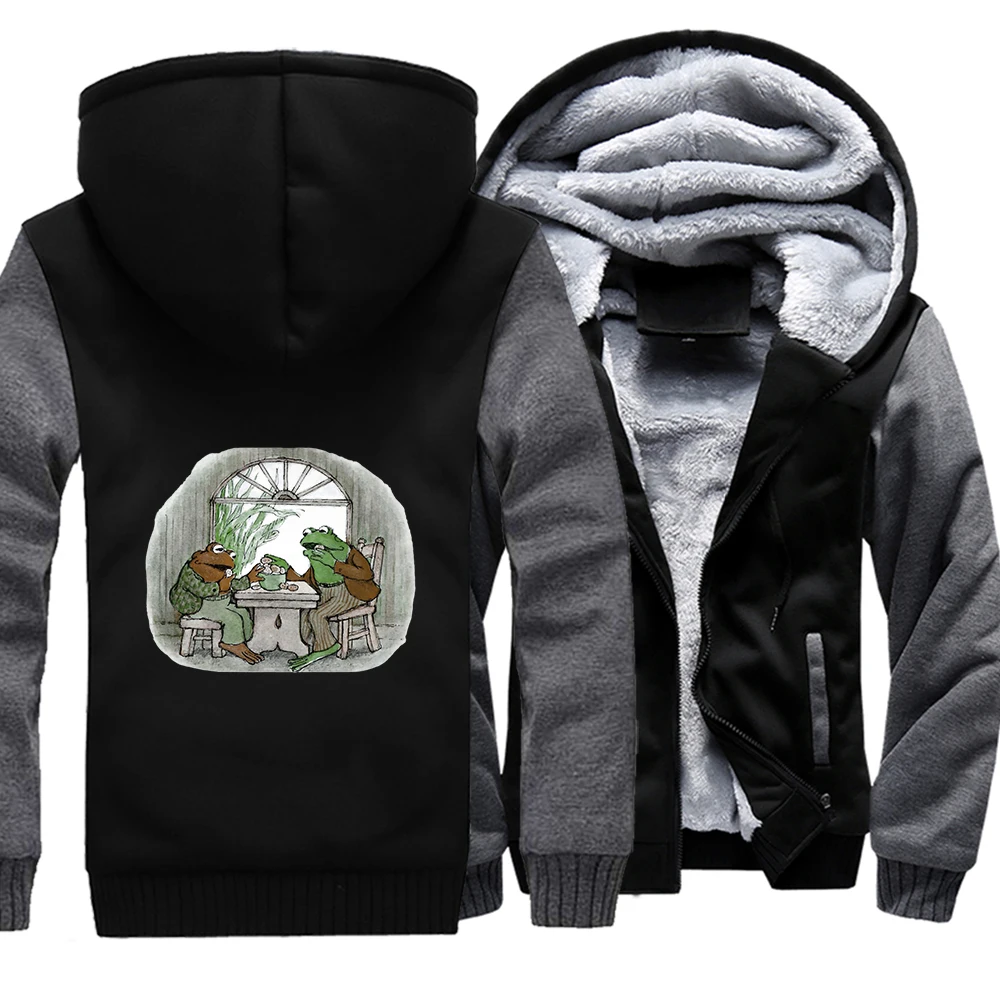Cottagecore Aesthetic Frog And Toadman Casual Hat Rope Winter Coat Shoulder Drop Zipper Hoody Hooded Fleece Thicken Fleece Top
Cottagecore Aesthetic Frog And Toadman Casual Hat Rope Winter Coat Shoulder Drop Zipper Hoody Hooded Fleece Thicken Fleece Top