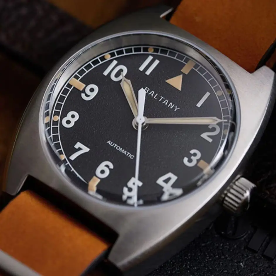 BALTANY W10 NH38 Retro Men's Automatic Mechanical Watch Sapphire Stainless Steel Waterproof 10Bar Luminous Reroj Hombre Watches
BALTANY W10 NH38 Retro Men's Automatic Mechanical Watch Sapphire Stainless Steel Waterproof 10Bar Luminous Reroj Hombre Watches