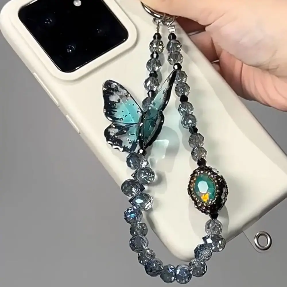 3D Butterfly Design Mobile Phone Chain Korean Style Anti-Theft Phone Wrist Strap Phone Accessory Anti-Loss Crystal Keyring
3D Butterfly Design Mobile Phone Chain Korean Style Anti-Theft Phone Wrist Strap Phone Accessory Anti-Loss Crystal Keyring
