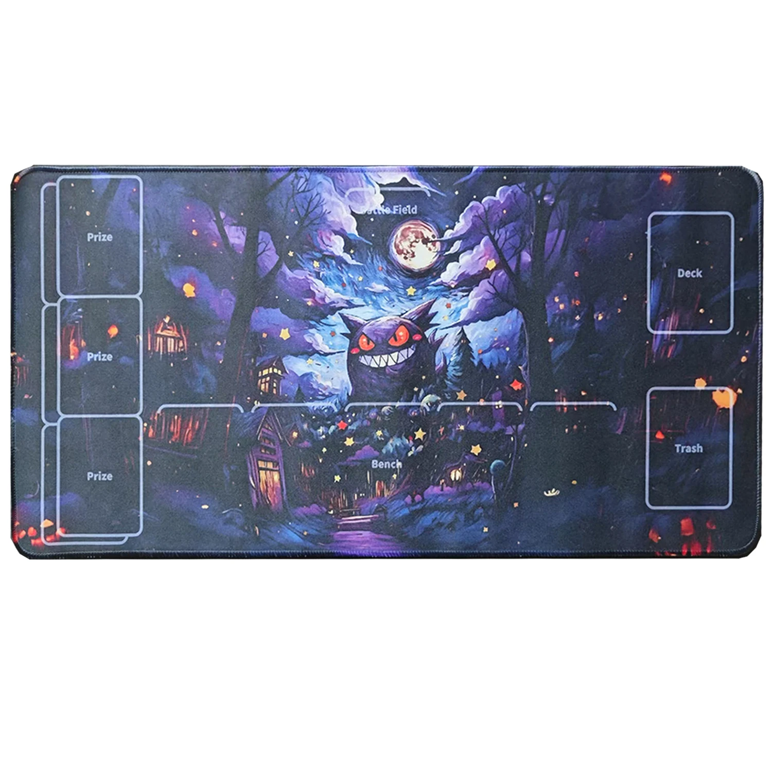 300X600 мм Ptcg Gengar Card Battle Table Mat Ptcg Gengar Single Player Настольная игра Карточный боевой коврик Аниме Карты Подарочные игрушки
300X600 мм Ptcg Gengar Card Battle Table Mat Ptcg Gengar Single Player Настольная игра Карточный боевой коврик Аниме Карты Подарочные игрушки