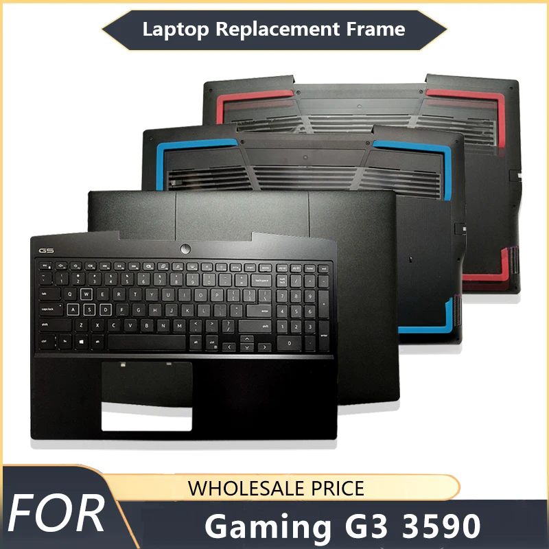 NEW For Dell Gaming G3 3590 Black Laptop LCD Back Cover Front Bezel Palmrest Bottom Case hinge Keyboard
NEW For Dell Gaming G3 3590 Black Laptop LCD Back Cover Front Bezel Palmrest Bottom Case hinge Keyboard