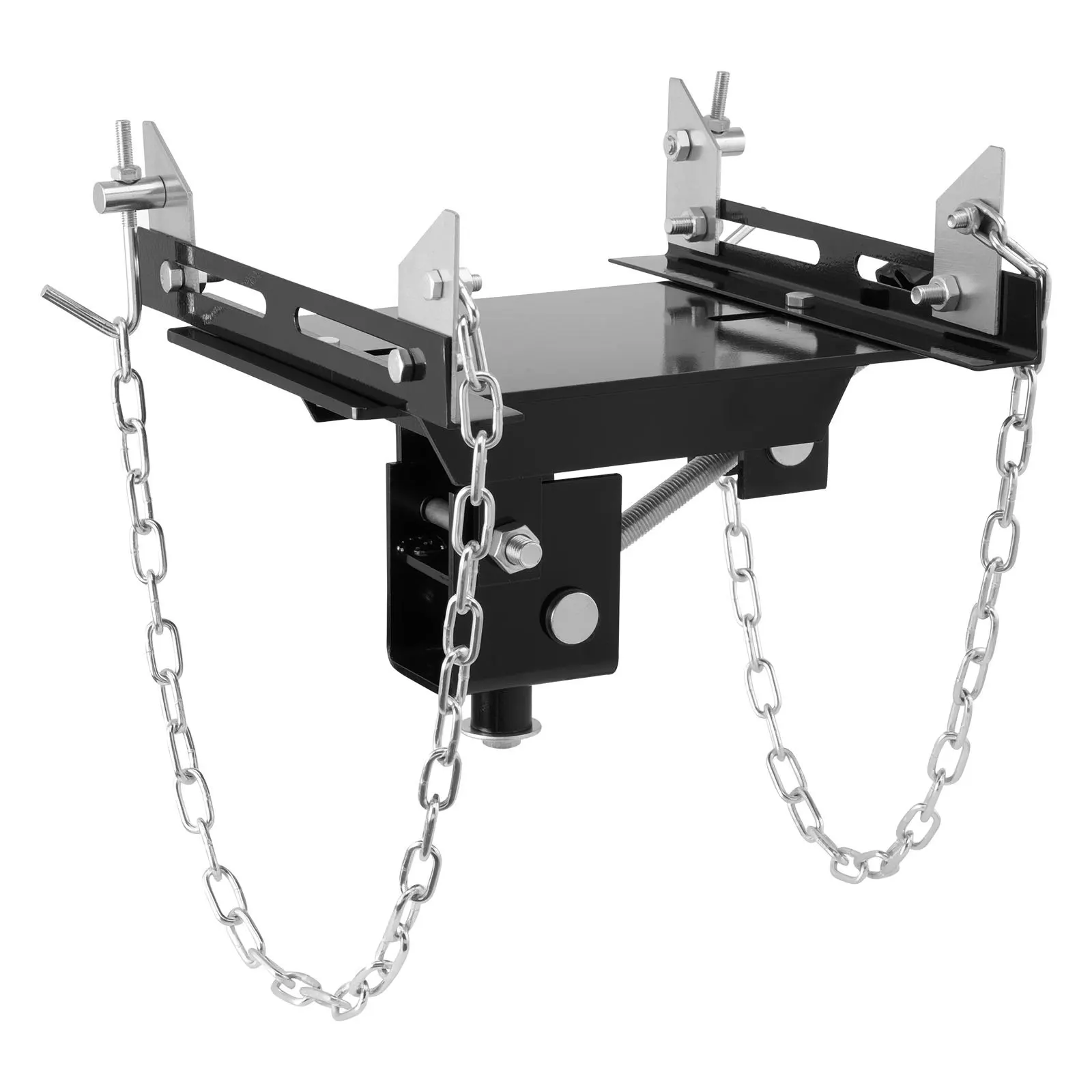 Transmission Jack Adapter, 1100 Lbs / 0.5 Ton Load Capacity Automotive Transmission Lift Adapter, Heavy-Duty Steel, For Floor
Transmission Jack Adapter, 1100 Lbs / 0.5 Ton Load Capacity Automotive Transmission Lift Adapter, Heavy-Duty Steel, For Floor