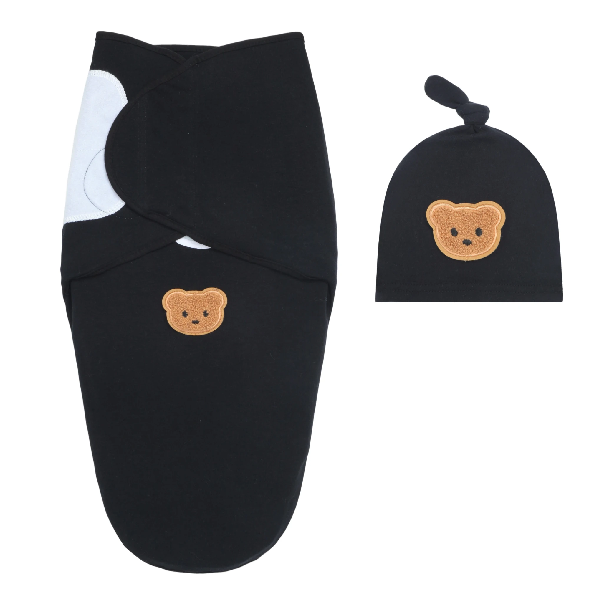 Organic Cotton Baby Swaddle Sleep Sack 0-3 Months, Soft and Breathable, Set Includes Swaddle Blanket and Hat
Organic Cotton Baby Swaddle Sleep Sack 0-3 Months, Soft and Breathable, Set Includes Swaddle Blanket and Hat