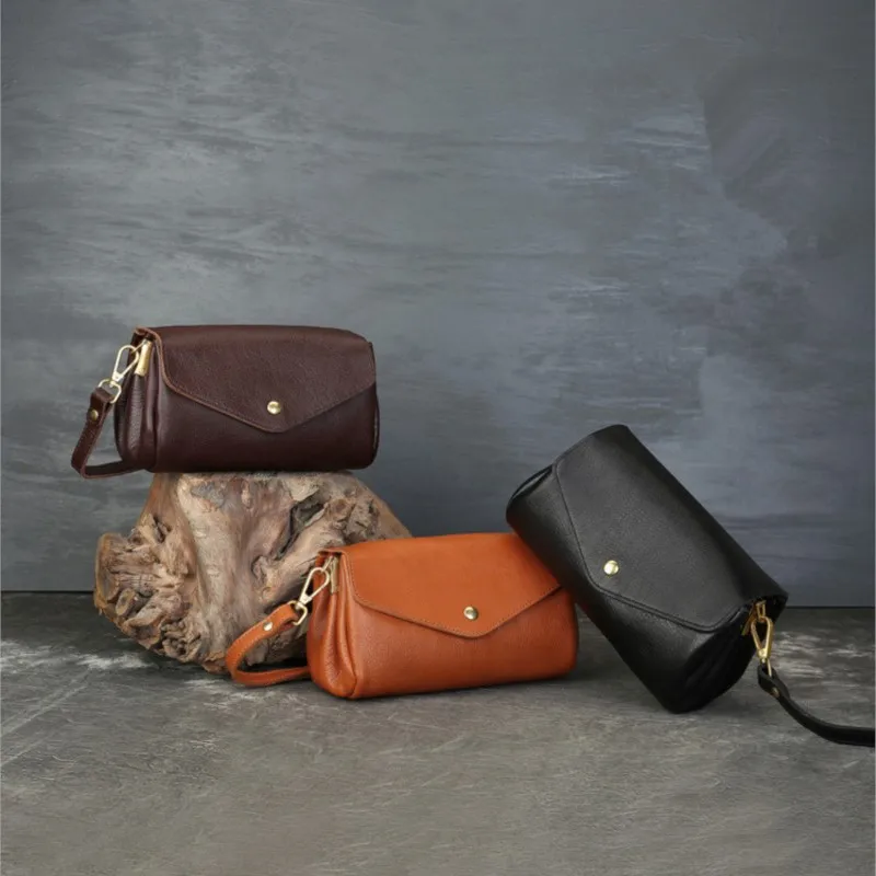 Johnature 2025 New Soft Cowhide Women's Small Bag Genuine Leather Retro Solid Color Versatile Shoulder Crossbody Bags
Johnature 2025 New Soft Cowhide Women's Small Bag Genuine Leather Retro Solid Color Versatile Shoulder Crossbody Bags