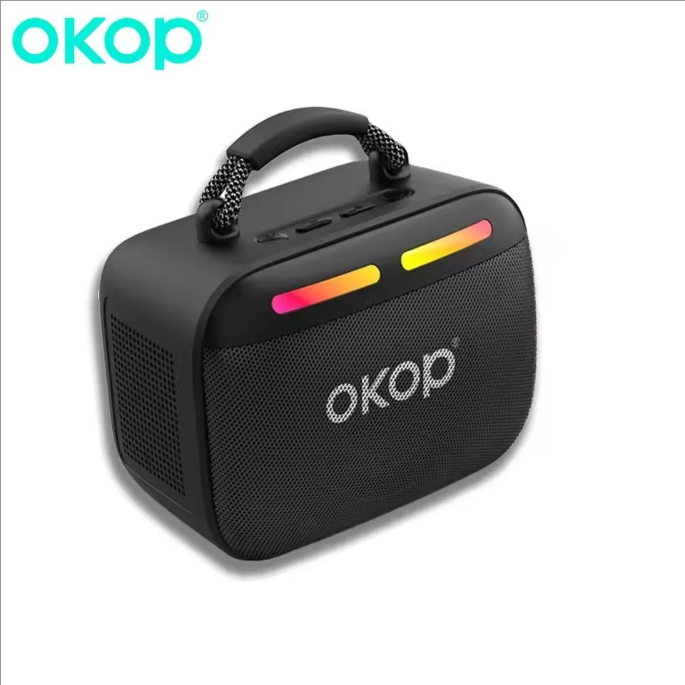 OKOP Bluetooth Speaker,AI Speaker,Portable RGB Ambient Light,Long Battery Card Speaker,Portable Outdoor Travel Speaker USB TF
OKOP Bluetooth Speaker,AI Speaker,Portable RGB Ambient Light,Long Battery Card Speaker,Portable Outdoor Travel Speaker USB TF