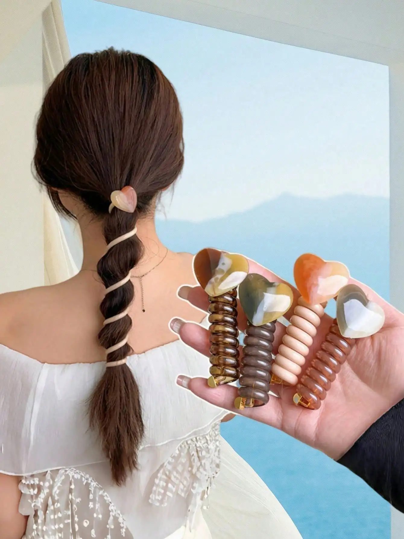 4Pcs Sweet And Simple Bubble Braid Love Phone Rope Shape Hair Tie Braiding Artifact Headpiece.Decorations In The Hair, Could Start Doing Christmas Shopping For The Family Family..Cute And Sweet., Hair Accessories, Hair Accessories For Women, Accessories W
4Pcs Sweet And Simple Bubble Braid Love Phone Rope Shape Hair Tie Braiding Artifact Headpiece.Decorations In The Hair, Could Start Doing Christmas Shopping For The Family Family..Cute And Sweet., Hair Accessories, Hair Accessories For Women, Accessories W