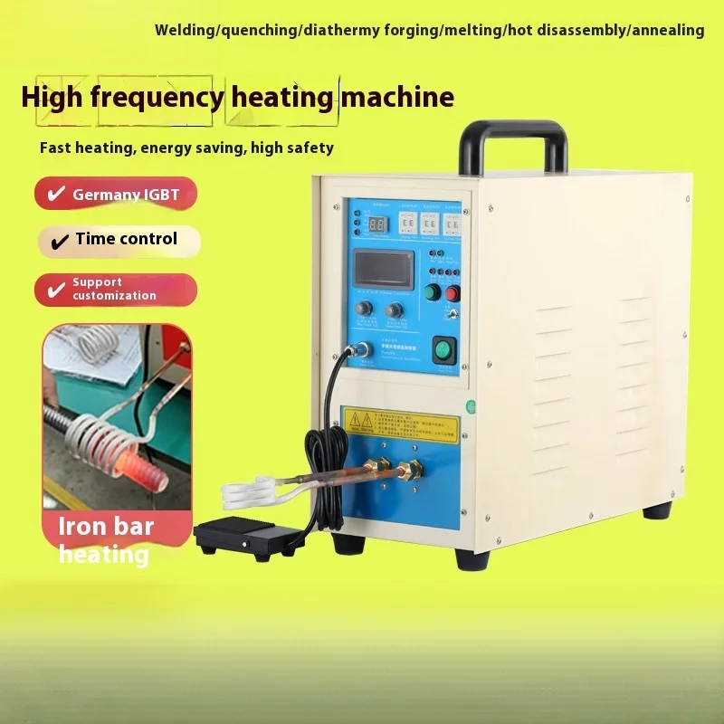 High Frequency Copper Tube Welding Machine, High-Frequency Induction Heating Equipment, Honghu 15Kw Small
High Frequency Copper Tube Welding Machine, High-Frequency Induction Heating Equipment, Honghu 15Kw Small