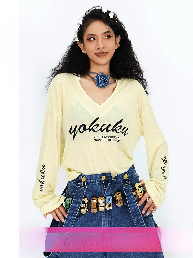 Retro Loose Long Sleeve Women's Sweatshirt UV Protection T-Shirt American Style Summer Cool Printed Casual Fashion Top
Retro Loose Long Sleeve Women's Sweatshirt UV Protection T-Shirt American Style Summer Cool Printed Casual Fashion Top