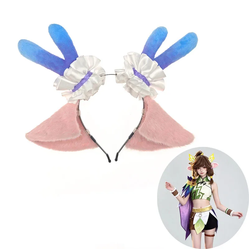 Fluffy Handmade Deer Antler Ear Headband Yao Princess Cosplay Headdress Anime Headwear for Cos Convention Role Play Costume Prop
Fluffy Handmade Deer Antler Ear Headband Yao Princess Cosplay Headdress Anime Headwear for Cos Convention Role Play Costume Prop