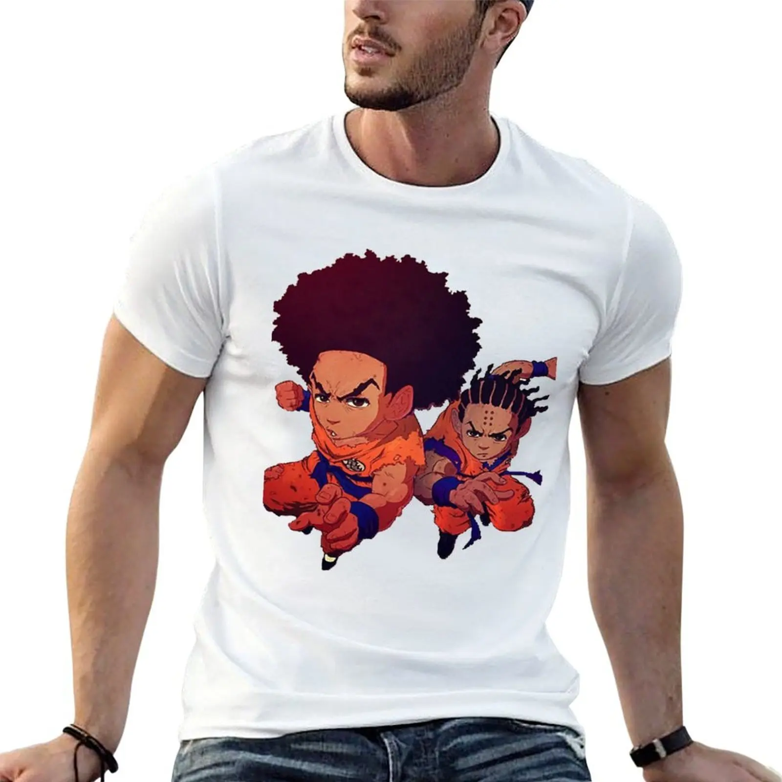 printed casual T-Shirt t man shirt shirts for man manga Boondocks graphic man shirts men t for The t
printed casual T-Shirt t man shirt shirts for man manga Boondocks graphic man shirts men t for The t