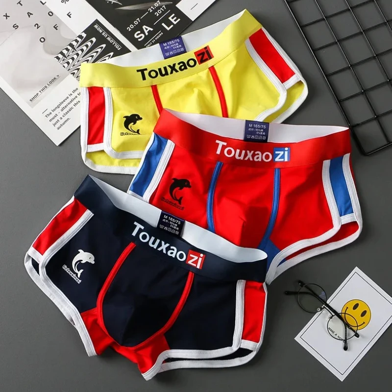 Men Cotton Boxer Briefs Breathable Underwear Youth Low-Waist Underpants Square-Cut Sexy Boxer Shorts Briefs Comfortable Panties
Men Cotton Boxer Briefs Breathable Underwear Youth Low-Waist Underpants Square-Cut Sexy Boxer Shorts Briefs Comfortable Panties