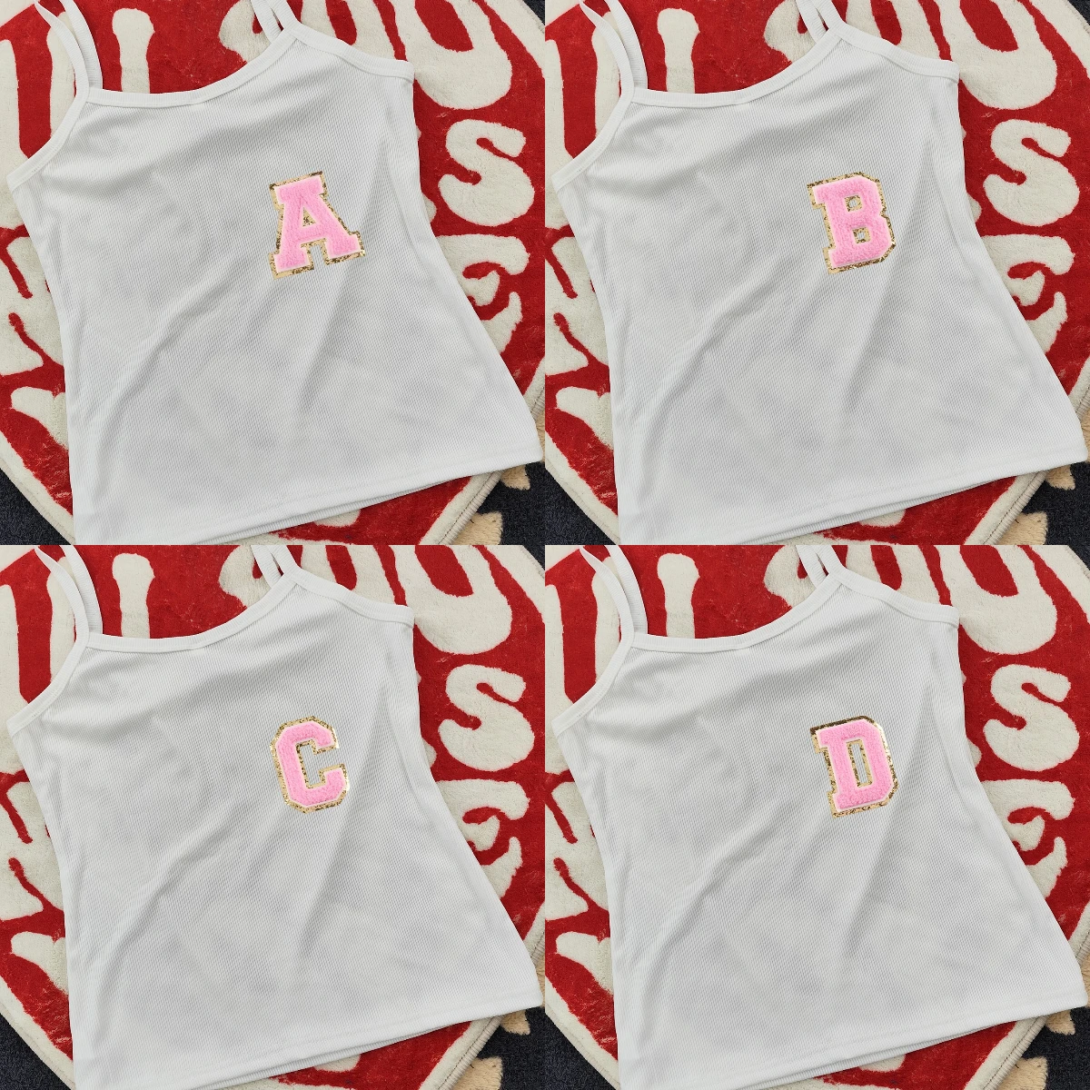 Летние укороченные топы с 26 буквами, женские белые сексуальные милые топы на бретельках, жилет, женский спортивный повседневный топ на бретельках с одеждой для фитнеса
Летние укороченные топы с 26 буквами, женские белые сексуальные милые топы на бретельках, жилет, женский спортивный повседневный топ на бретельках с одеждой для фитнеса