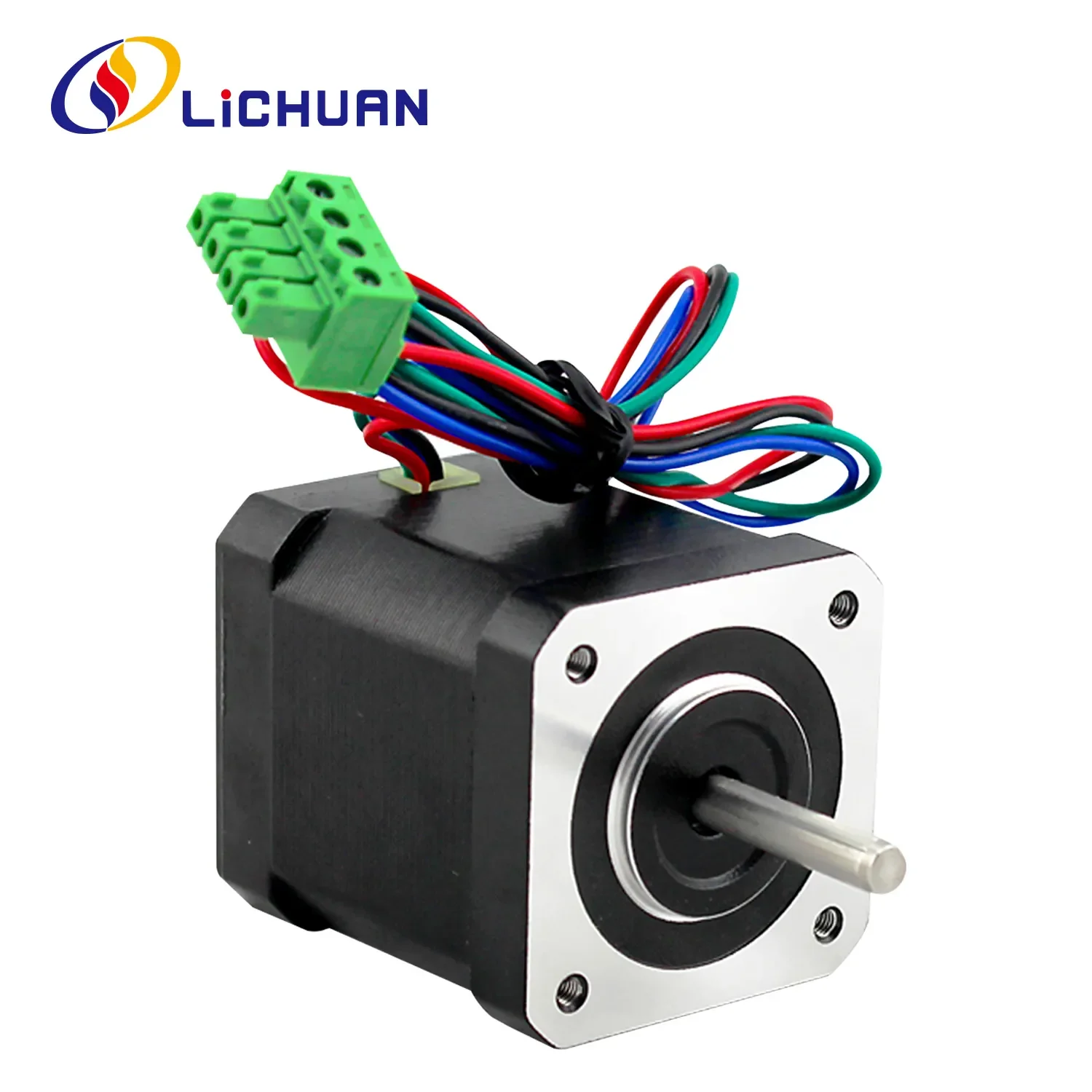 Lichuan 2-фазный шаговый двигатель NEMA 17 LC42HS40 Шаговый двигатель 0,3 Нм Nema17 Гибридный шаговый двигатель Автоматическая машина
Lichuan 2-фазный шаговый двигатель NEMA 17 LC42HS40 Шаговый двигатель 0,3 Нм Nema17 Гибридный шаговый двигатель Автоматическая машина