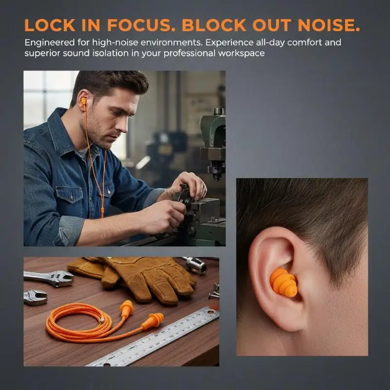 Noise Reduction Earphone with Enhanced Protection for Workers Factory Use Lightweight and Durable for Daily Safety
Noise Reduction Earphone with Enhanced Protection for Workers Factory Use Lightweight and Durable for Daily Safety