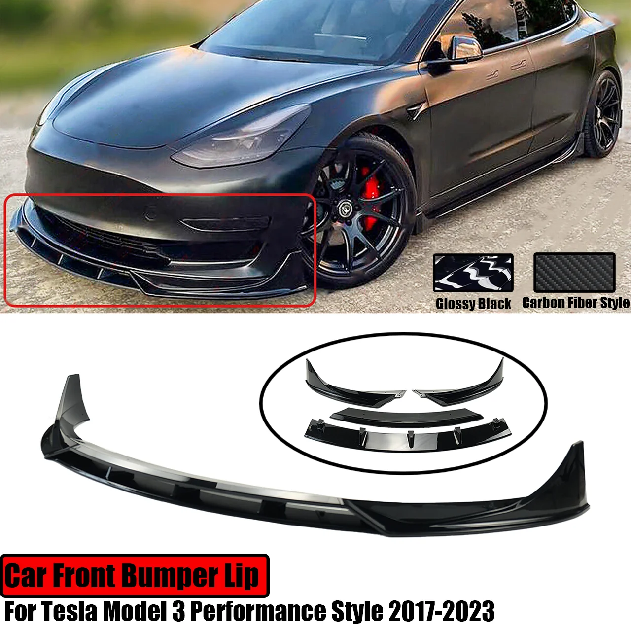 4 шт., автомобильный передний бампер для Tesla Model 3 Performance Style 2017- 2023
4 шт., автомобильный передний бампер для Tesla Model 3 Performance Style 2017- 2023