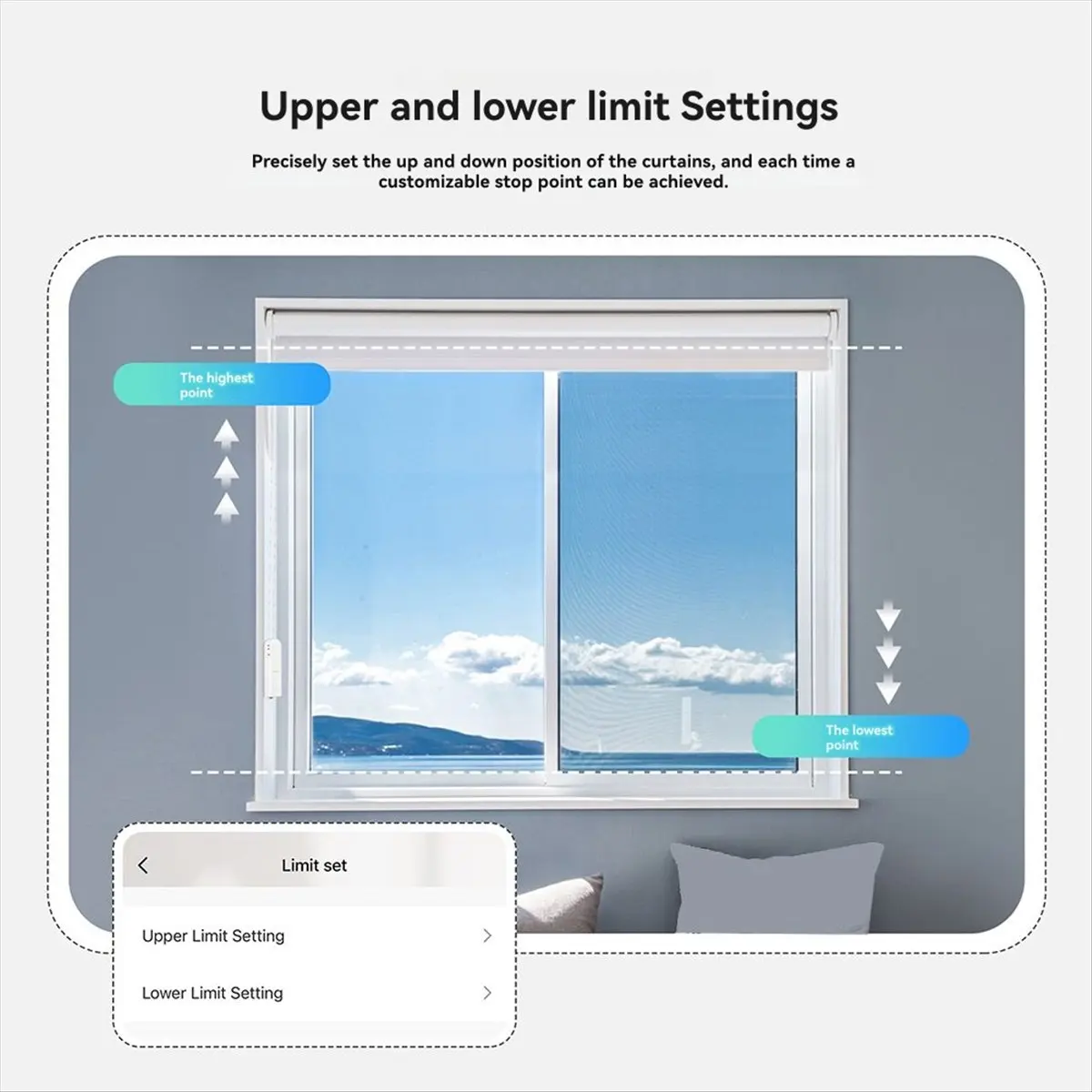 Top Tuya WiFi Solar Smart Shade Roller Blinds Motor Driver Electric Curtains Solar-Charging APP Control UK Plug
Top Tuya WiFi Solar Smart Shade Roller Blinds Motor Driver Electric Curtains Solar-Charging APP Control UK Plug