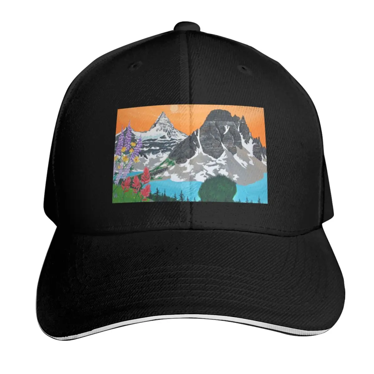 Mt. Assiniboine in Bloom Baseball Cap New Hat Luxury Hat funny hat Hats For Men Women's
Mt. Assiniboine in Bloom Baseball Cap New Hat Luxury Hat funny hat Hats For Men Women's