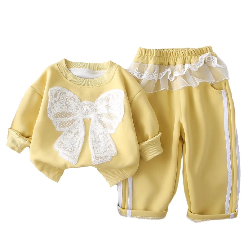 New Spring Autumn Baby Girls Clothes Suit Children Long Sleeved T-Shirt Pants 2Pcs/Sets Fashion Infant Clothing Kids Tracksuits
New Spring Autumn Baby Girls Clothes Suit Children Long Sleeved T-Shirt Pants 2Pcs/Sets Fashion Infant Clothing Kids Tracksuits