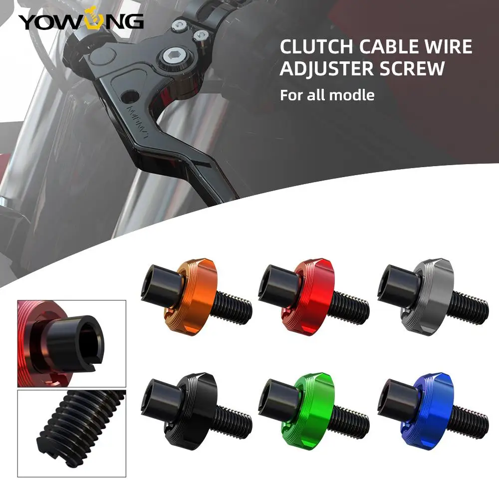 For YAMAHA YZ125 YZ250 YZ426F YZ450F YZ250F YZ 125 250 426F 450F 250F 2001-2007 M8 M10 Motorcycle Clutch Cable Wire Adjuster
For YAMAHA YZ125 YZ250 YZ426F YZ450F YZ250F YZ 125 250 426F 450F 250F 2001-2007 M8 M10 Motorcycle Clutch Cable Wire Adjuster
