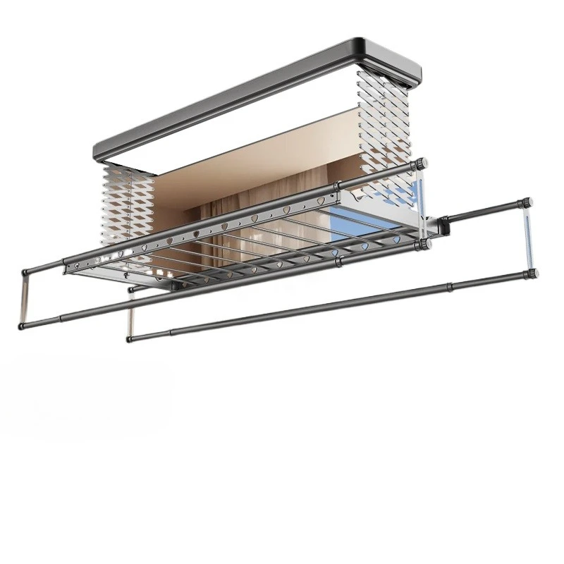 Electric drying rack lifting household balcony intelligent automatic remote control voice control thickened aluminum drying rod
Electric drying rack lifting household balcony intelligent automatic remote control voice control thickened aluminum drying rod