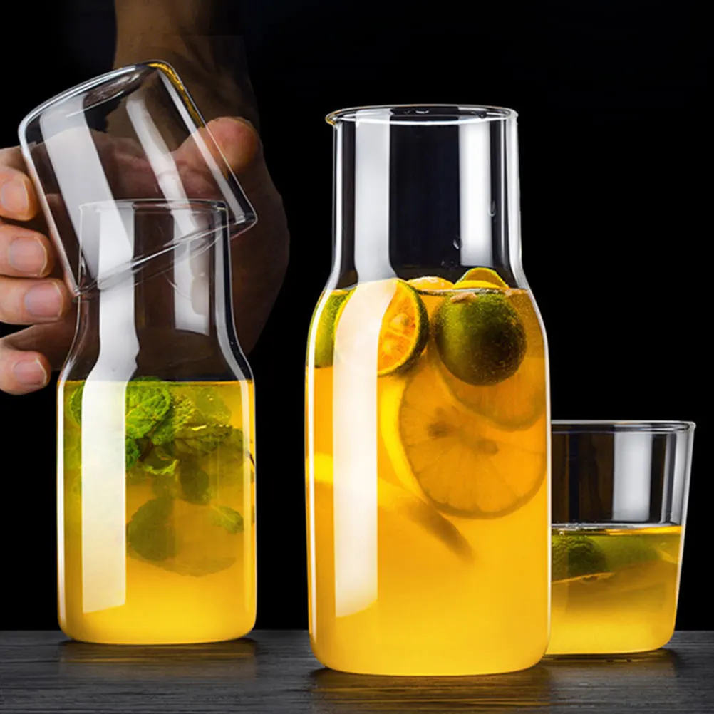 1Set Glass Carafe Elegant Safe Reusable Water Carafe for Coffee Soda Juice Milk Outdoor Indoor Tabletop Decor Dorm Room
1Set Glass Carafe Elegant Safe Reusable Water Carafe for Coffee Soda Juice Milk Outdoor Indoor Tabletop Decor Dorm Room