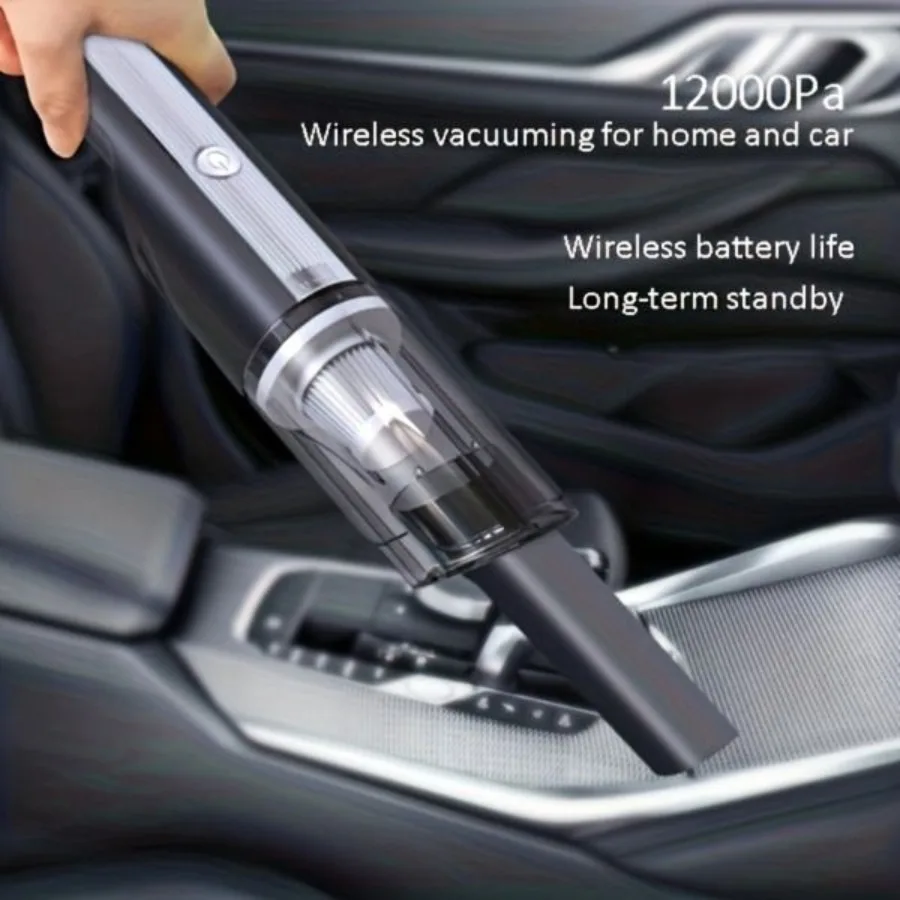 Wireless Silver Car vacuum cleaner wireless car with strong suction handheld vacuum cleaner small mini rechargeable home vacuum
Wireless Silver Car vacuum cleaner wireless car with strong suction handheld vacuum cleaner small mini rechargeable home vacuum