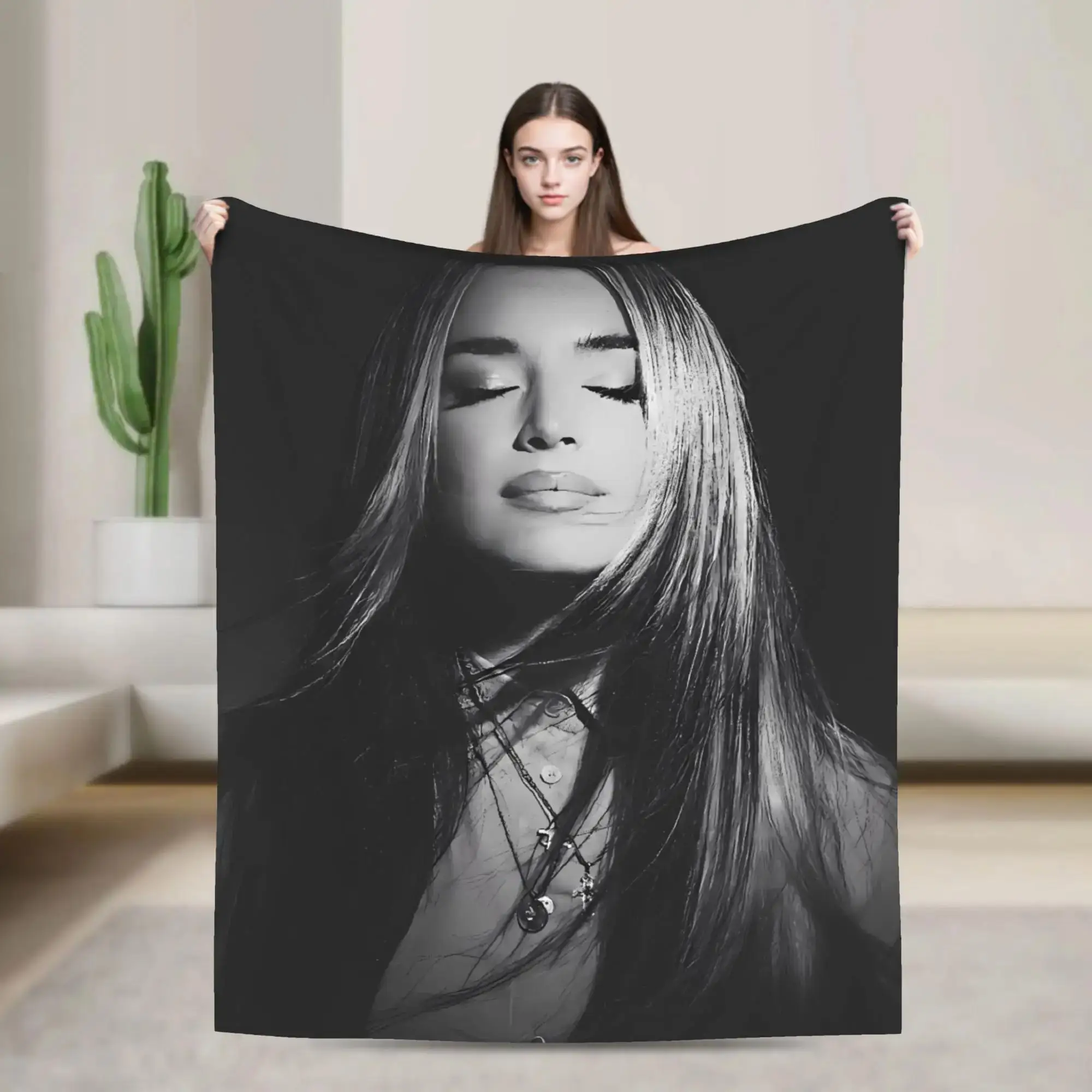 Soft Flannel Blanket for Travel Home Decor Sofa Bed Cover LLolas IIndigos Spanish Singer Themed Bedding Throw
Soft Flannel Blanket for Travel Home Decor Sofa Bed Cover LLolas IIndigos Spanish Singer Themed Bedding Throw