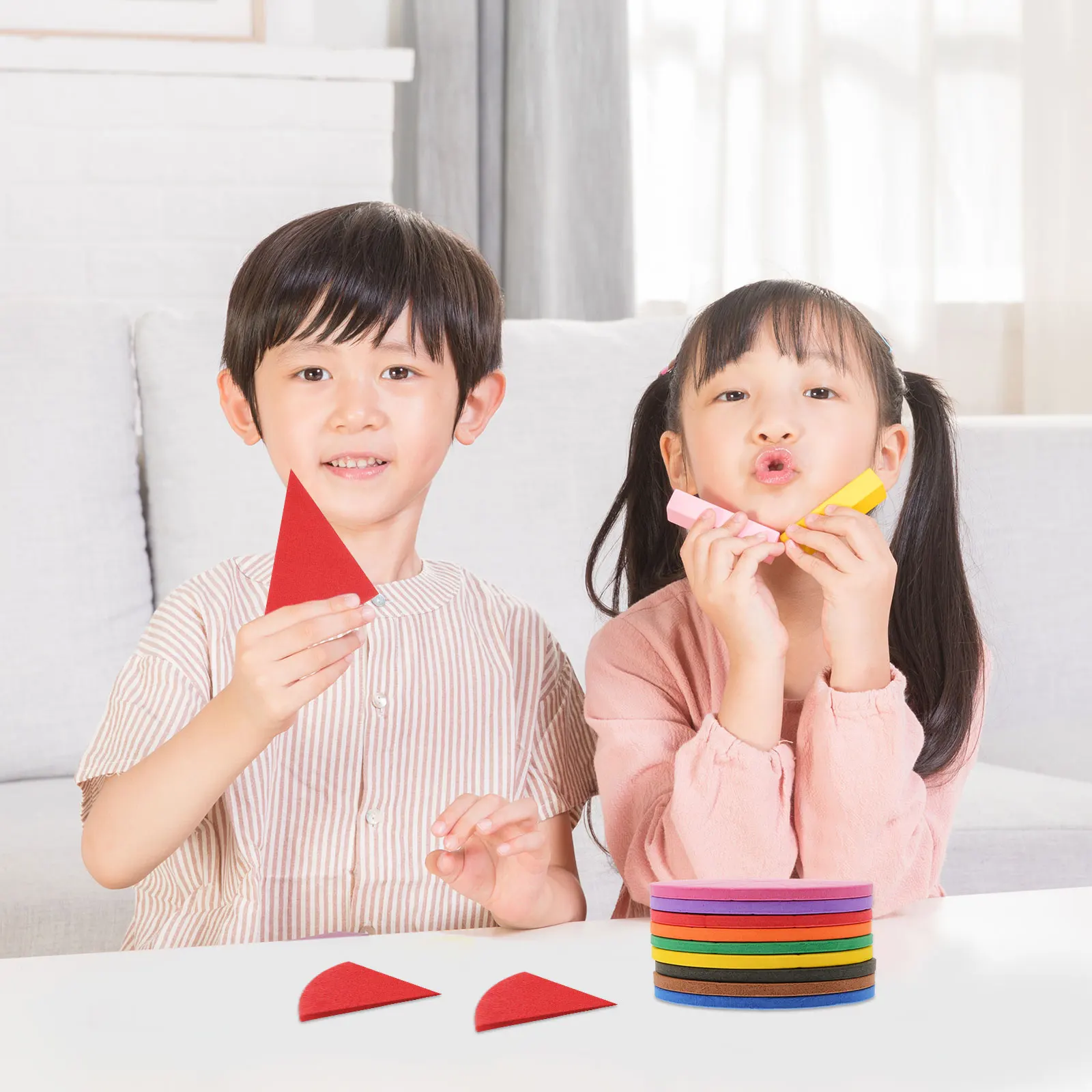 1 set 1 Set Eva Fraction Circles Educational Learning Tray Math Manipulatives Teaching Aids Demonstrator
1 set 1 Set Eva Fraction Circles Educational Learning Tray Math Manipulatives Teaching Aids Demonstrator