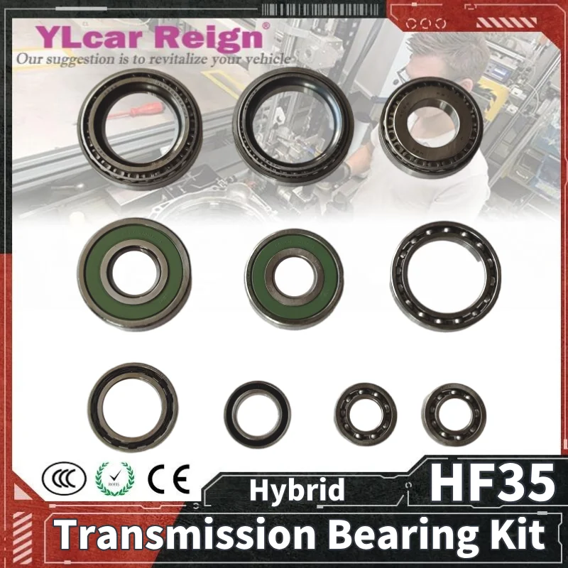 Комплект подшипников автоматической коробки передач HF35 для Ford Fusion Hybrid C Max Hybrid Energi, детали R37-7 JLM506849 R60-44, автомобильные аксессуары
Комплект подшипников автоматической коробки передач HF35 для Ford Fusion Hybrid C Max Hybrid Energi, детали R37-7 JLM506849 R60-44, автомобильные аксессуары