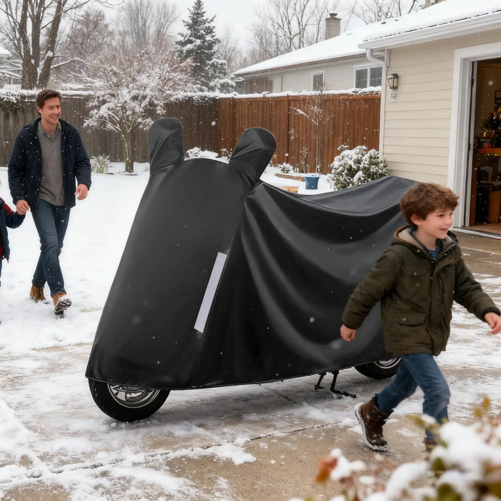 Motorcycle Cover Heavy Duty All-Weather Rainproof UV Protection Protective Outdoor Scooter Rain Cover For Scooter Electric
Motorcycle Cover Heavy Duty All-Weather Rainproof UV Protection Protective Outdoor Scooter Rain Cover For Scooter Electric