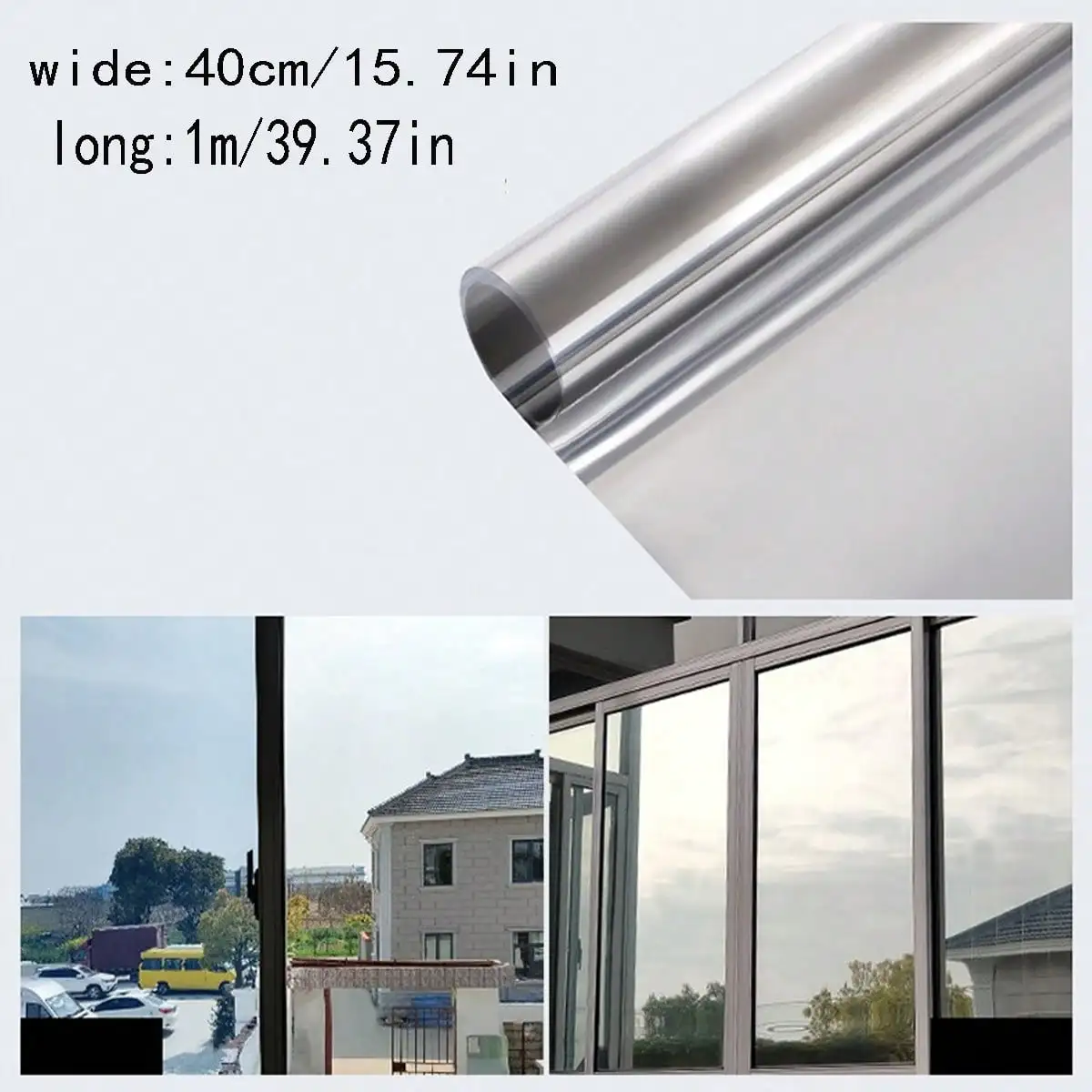 1-meter Window Glass Insulation Film, One-way Perspective Glass Window Film, Anti Peeping and UV Protection
1-meter Window Glass Insulation Film, One-way Perspective Glass Window Film, Anti Peeping and UV Protection