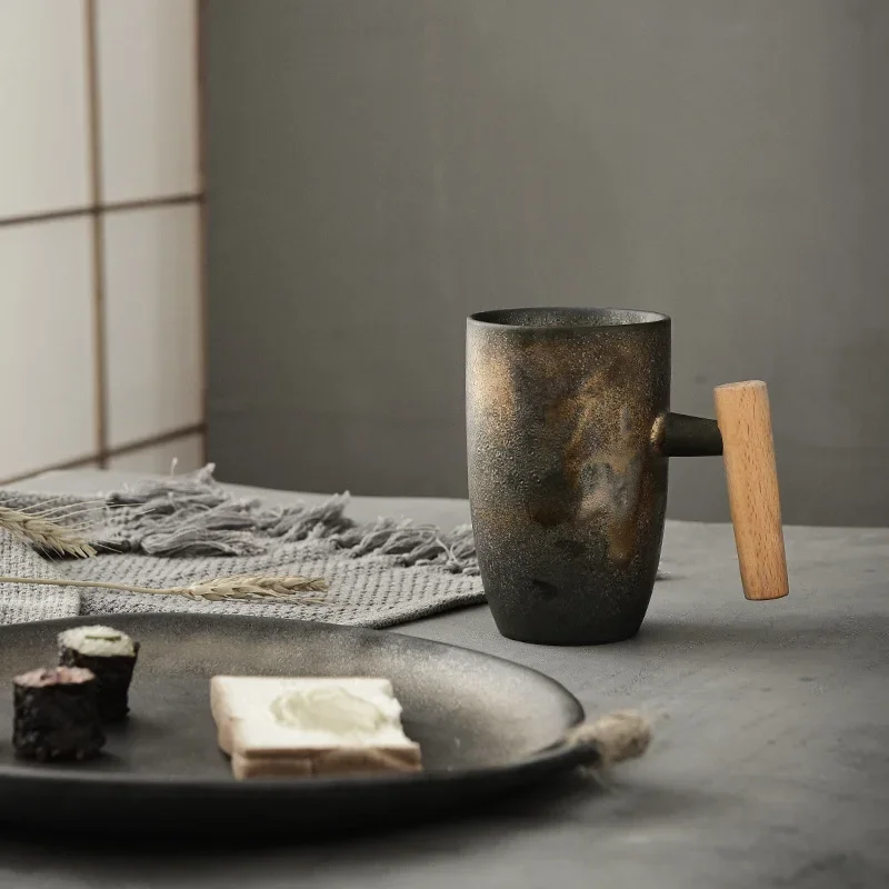 Black Ceramics Mug with Lid Water Separation Cup Filter Household Flower Tea Cup Office Water Teacup Coffee Mug Coffee Cup
Black Ceramics Mug with Lid Water Separation Cup Filter Household Flower Tea Cup Office Water Teacup Coffee Mug Coffee Cup