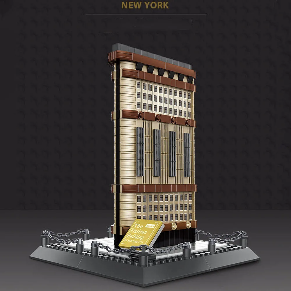 Flatiron Building New York Landmark Building Blocks Model, Historical Architecture Replica, Desktop Ornament, Perfect for Collec
Flatiron Building New York Landmark Building Blocks Model, Historical Architecture Replica, Desktop Ornament, Perfect for Collec