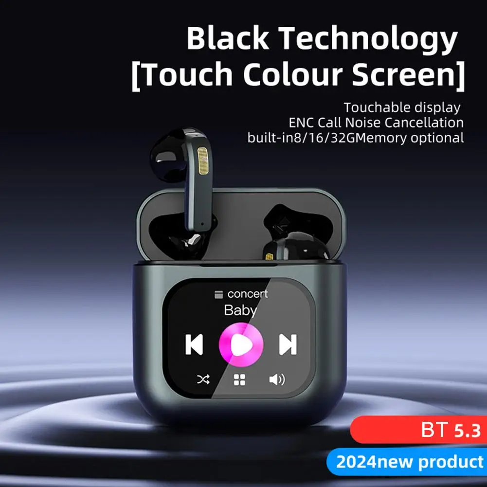 Smart Display Touch Control Bluetooth-compatible Wireless Earbuds For Mobile Phone Touch Digital Display Sports Earbuds Gam F0V9
Smart Display Touch Control Bluetooth-compatible Wireless Earbuds For Mobile Phone Touch Digital Display Sports Earbuds Gam F0V9